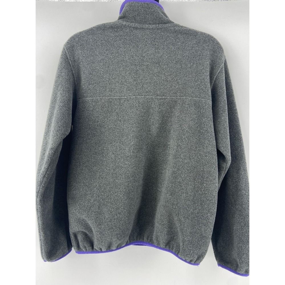 Patagonia Synchilla Jacket Womens Medium Gray Fleece Snap-T Pullover Outdoor - Picture 3 of 11